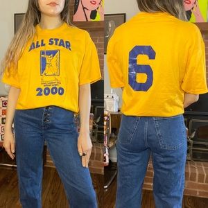 Vintage Y2K 2000 All-Star Softball Lower Loundon Virginia #6 Tee Girls L…